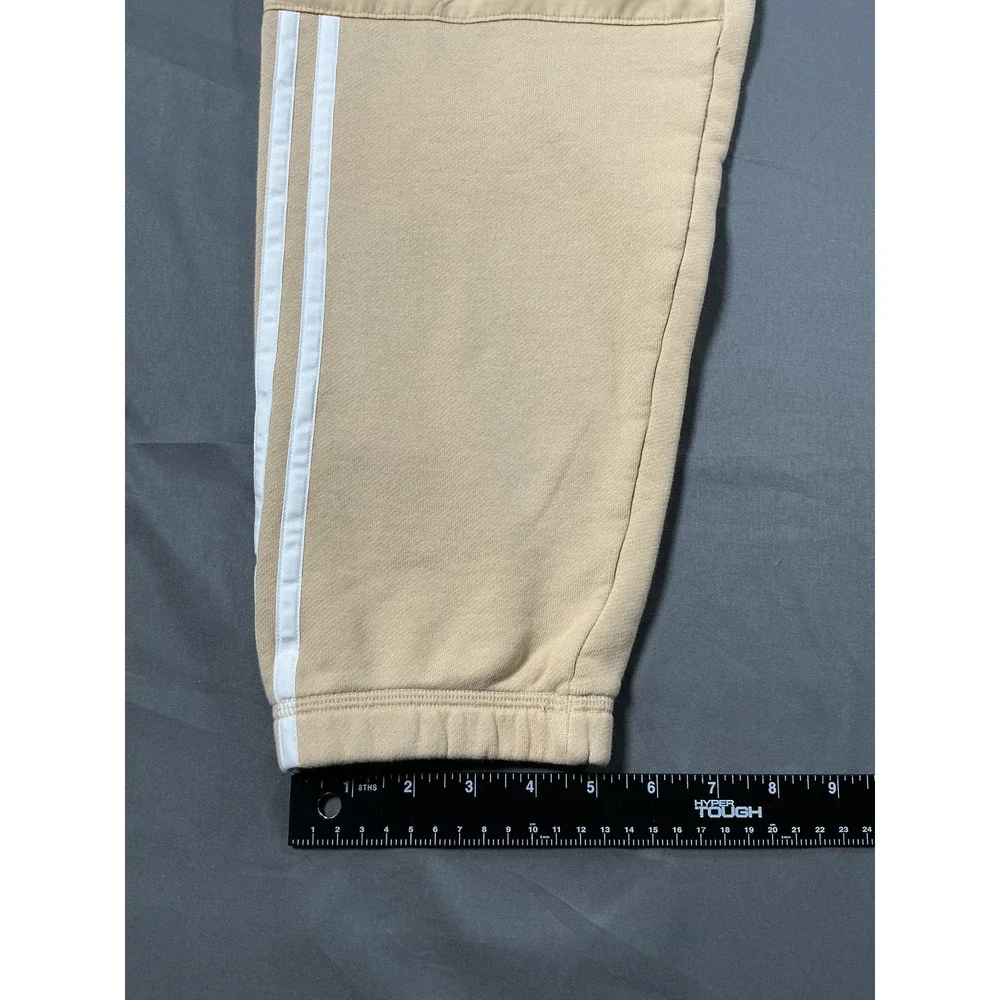 Adidas Parley Mens XL Joggers Tan Beige French Terry Track Pants HN5283